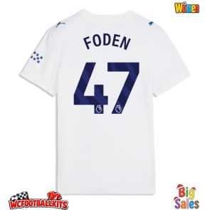 Manchester City Phil Foden #47 Replica Third Stadium Shirt for Women 2026-27 Short Sleeve